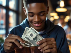 Resultados da educação financeira para filhos.
