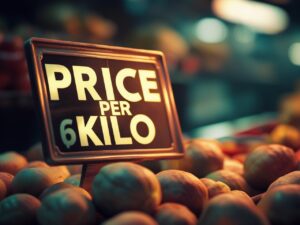 Comparar preço por quilo para economizar no supermercado