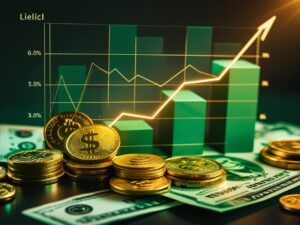 "Gráfico mostrando crescimento de investimentos no Tesouro Selic"