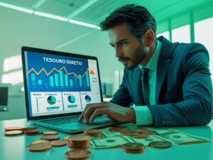Simulação de rendimento no Tesouro Direto