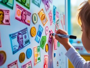 Ferramentas de educação financeira para filhos.