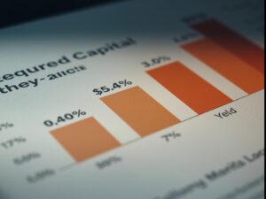 Simulação financeira para viver de renda com FIIs com diferentes yields.
