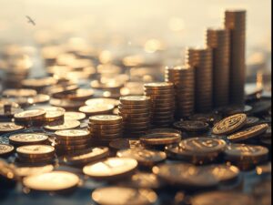 Reinvestir proventos para viver de renda com FIIs mais rápido.