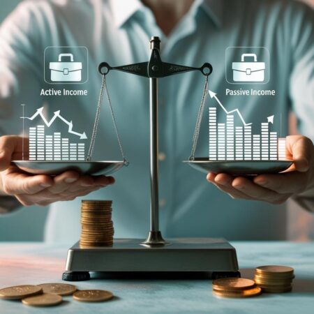 A diferença entre renda ativa e renda passiva e como equilibrar as duas.