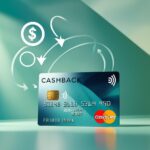 "Imagem de cartão de crédito com símbolo de cashback, representando como funciona o cashback dos cartões de crédito"